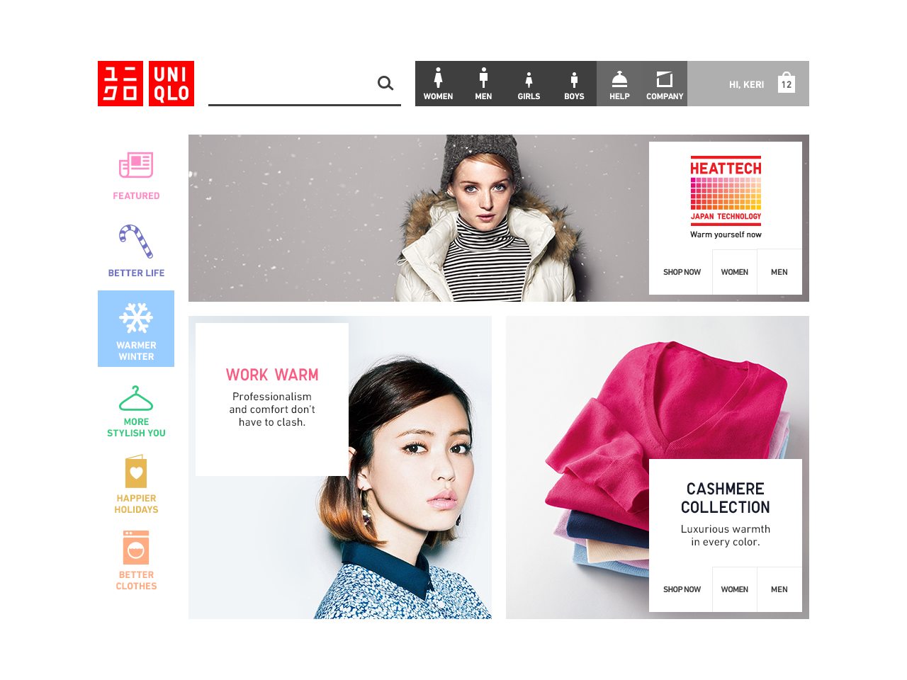E-Commerce Platform Vision for UNIQLO