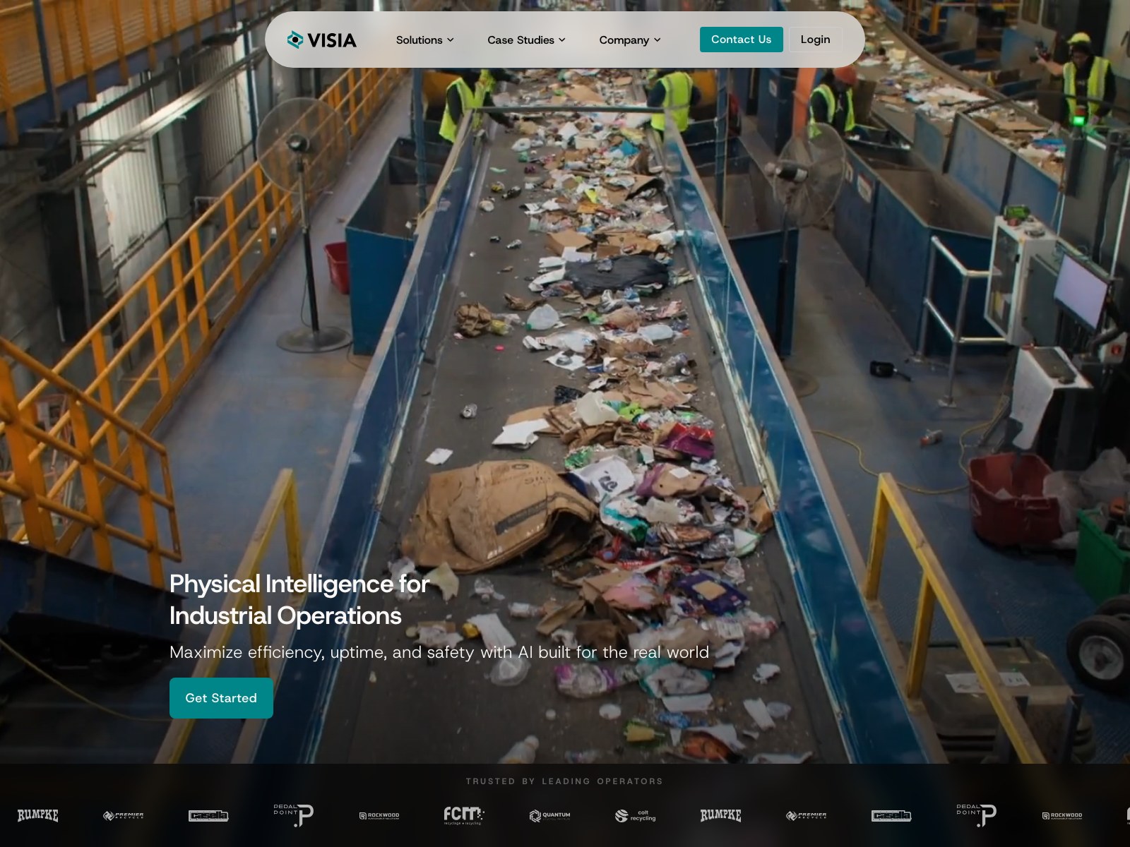 Homepage for Visia
